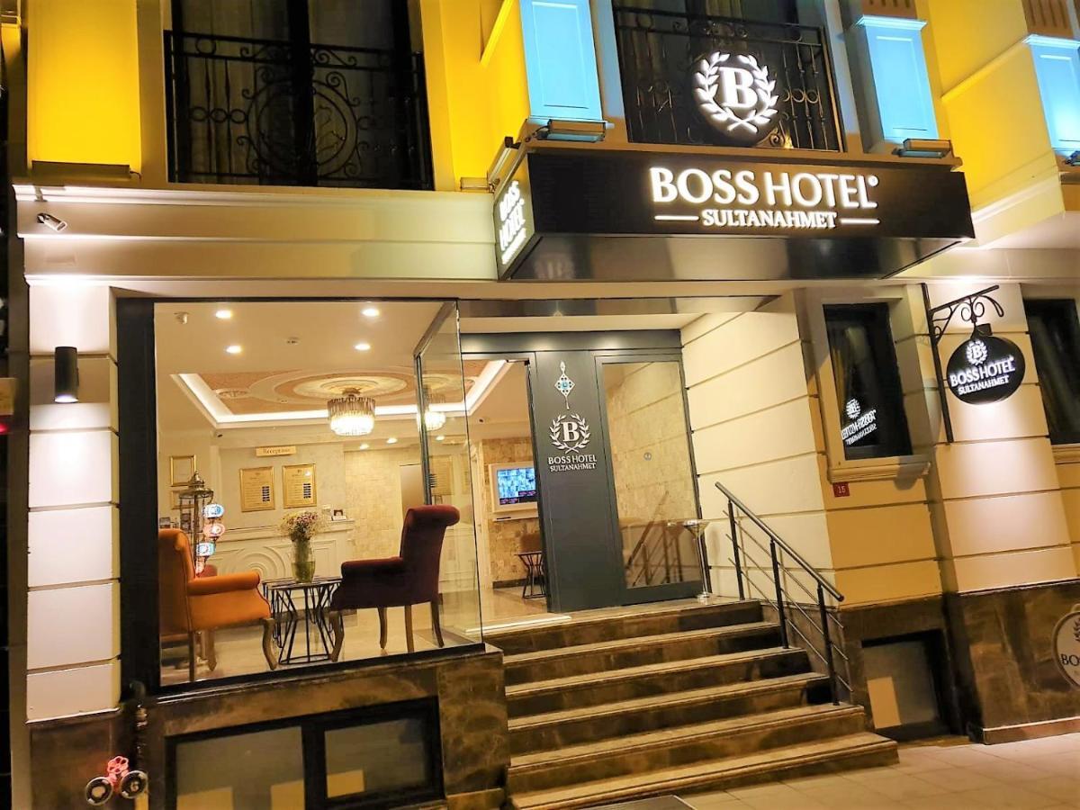 Boss Hotel Sultanahmet Istanboel Buitenkant foto